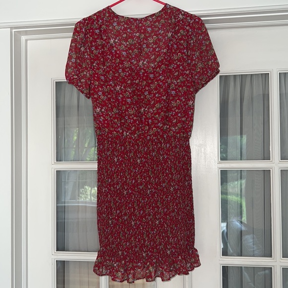 NWOT Urban Outfitters smocked floral dress - Picture 3 of 7